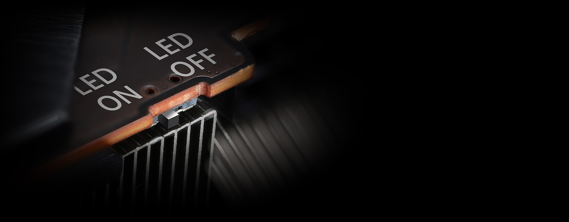 VGA LED On/Off Switch